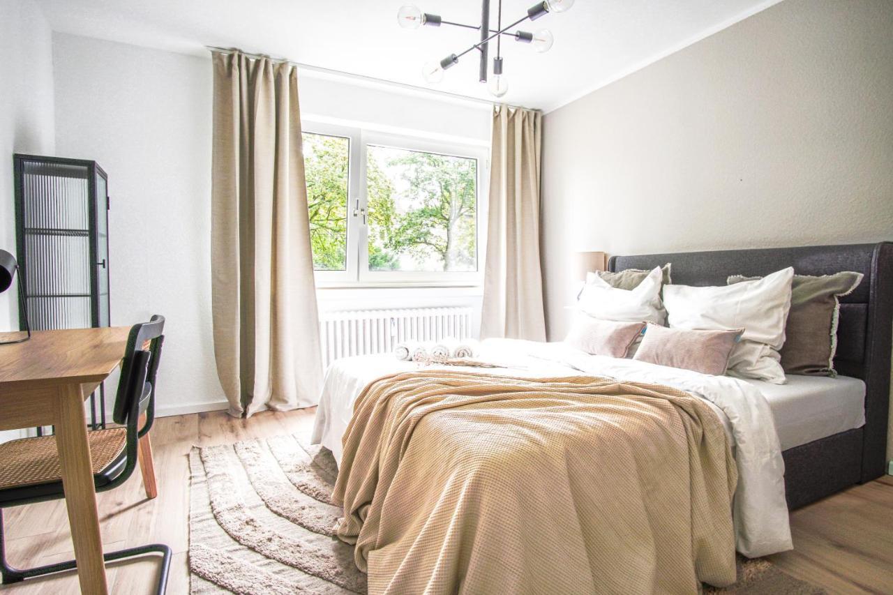 Homefy Feel-Good Apartment - Own Parking, Balcony And Garden Essen Ngoại thất bức ảnh