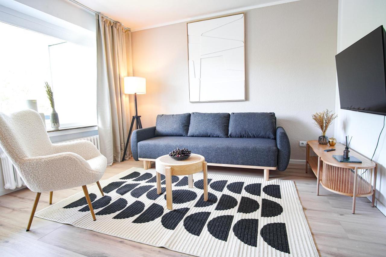 Homefy Feel-Good Apartment - Own Parking, Balcony And Garden Essen Ngoại thất bức ảnh